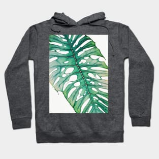 monstera leaf for the plant lovers Hoodie